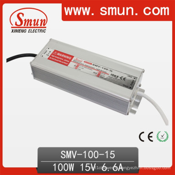 Conducteur imperméable de Smun 100W 15V LED avec 3 ans de garantie